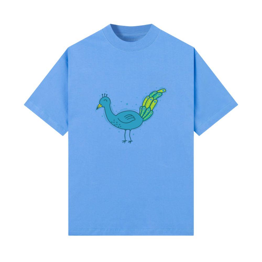 Peacock Animal colorful Bird Feathers T-Shirt
