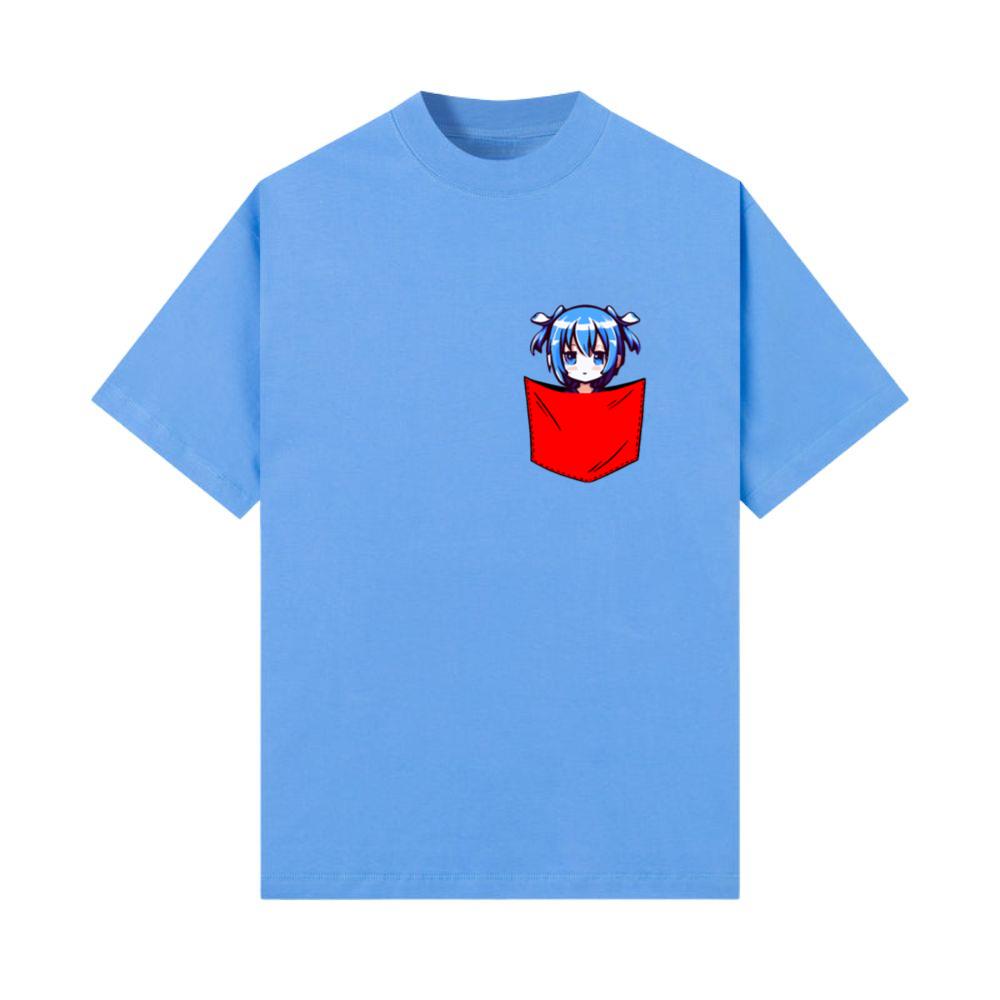 Peek-a-Boo Anime Girl T-Shirt
