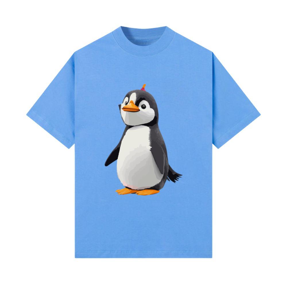 Penguin birds animals design T-Shirt