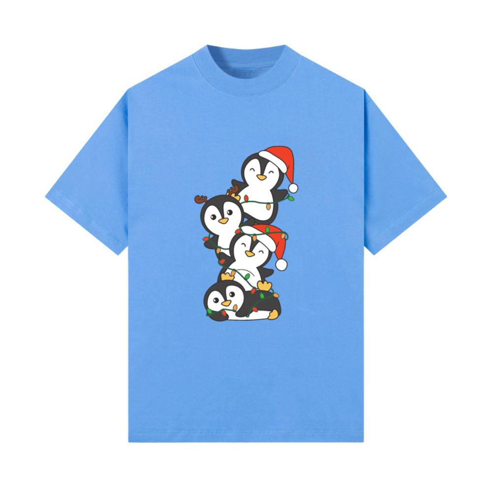 Penguin Christmas Tree Christmas Animals Penguins T-Shirt