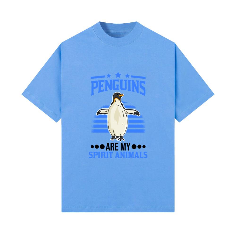 Penguins Are My Spirit Animals Penguin T-Shirt