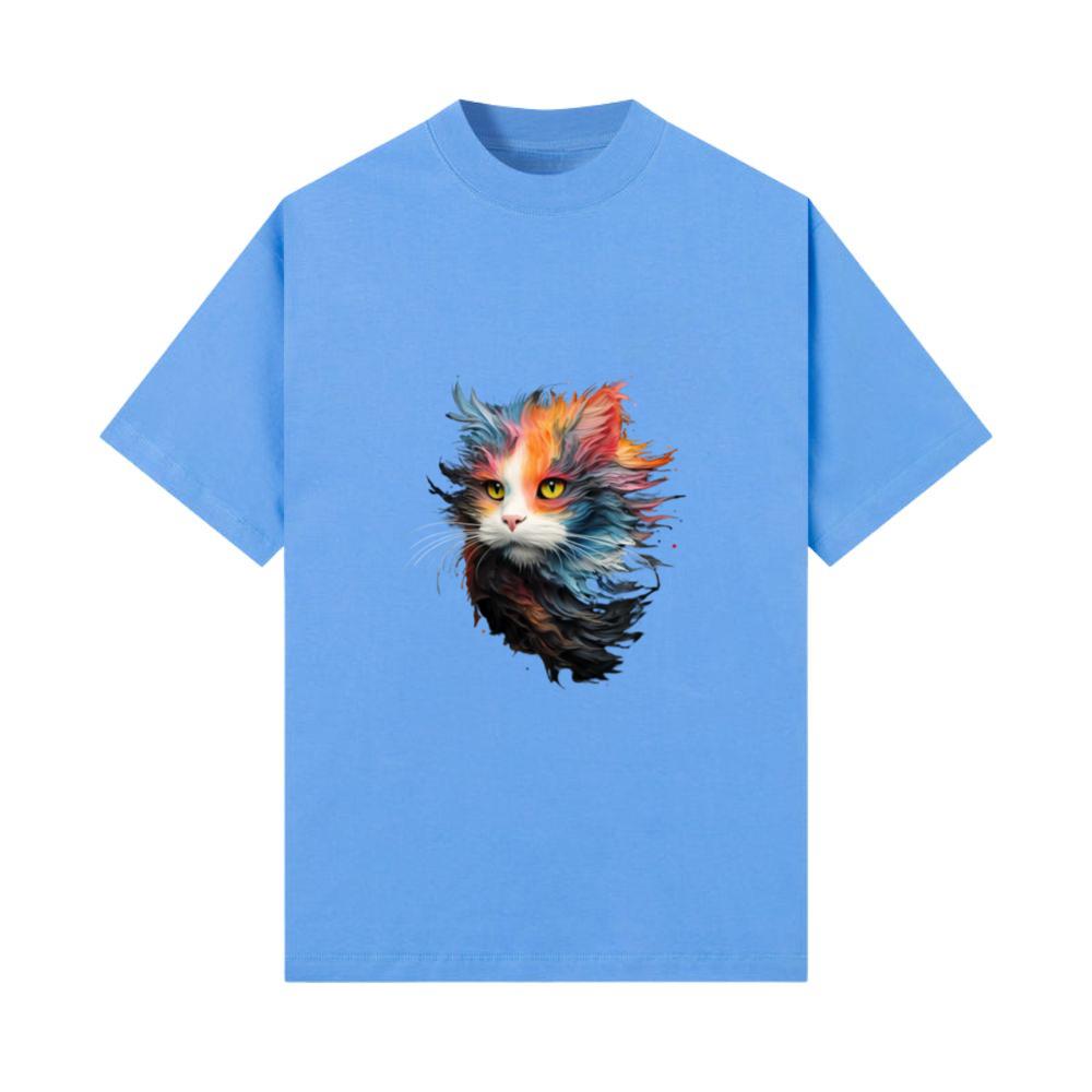 Persian Cat Masterful Animal Painting T-Shirt