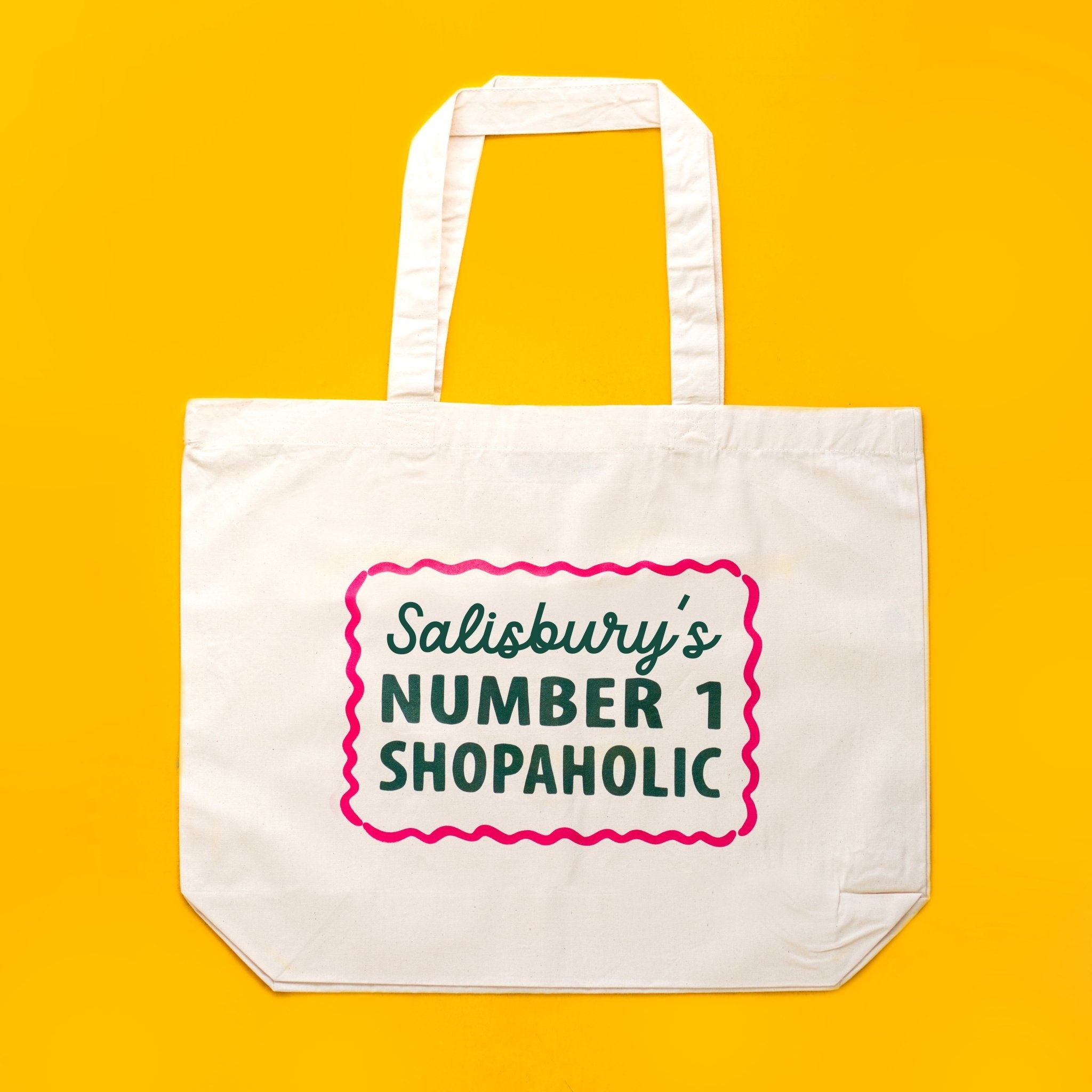 Personalised Shopaholic Tote Bag - Image 3