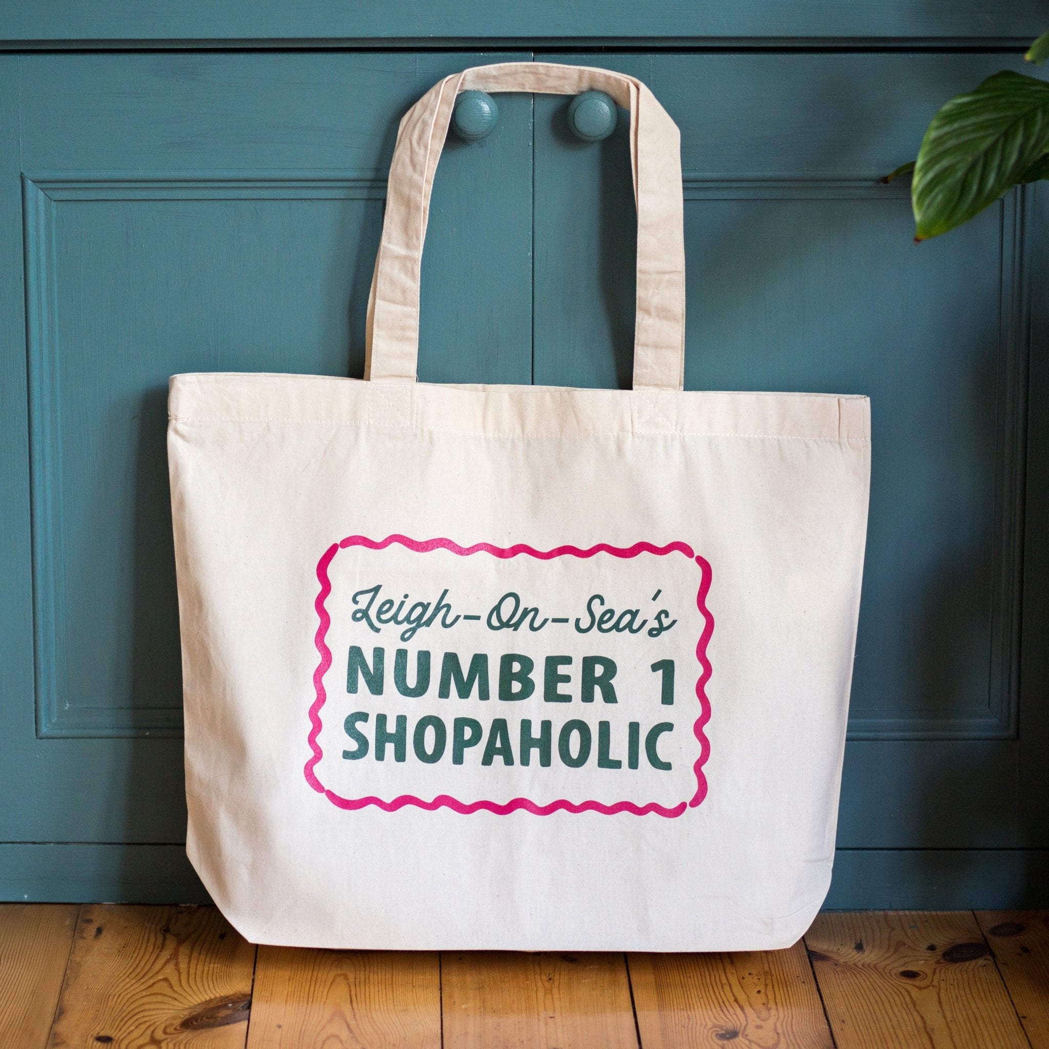Personalised Shopaholic Tote Bag