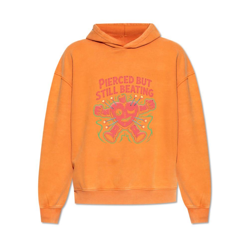 Pierced But Still Beating Heart Graphic Hoodie