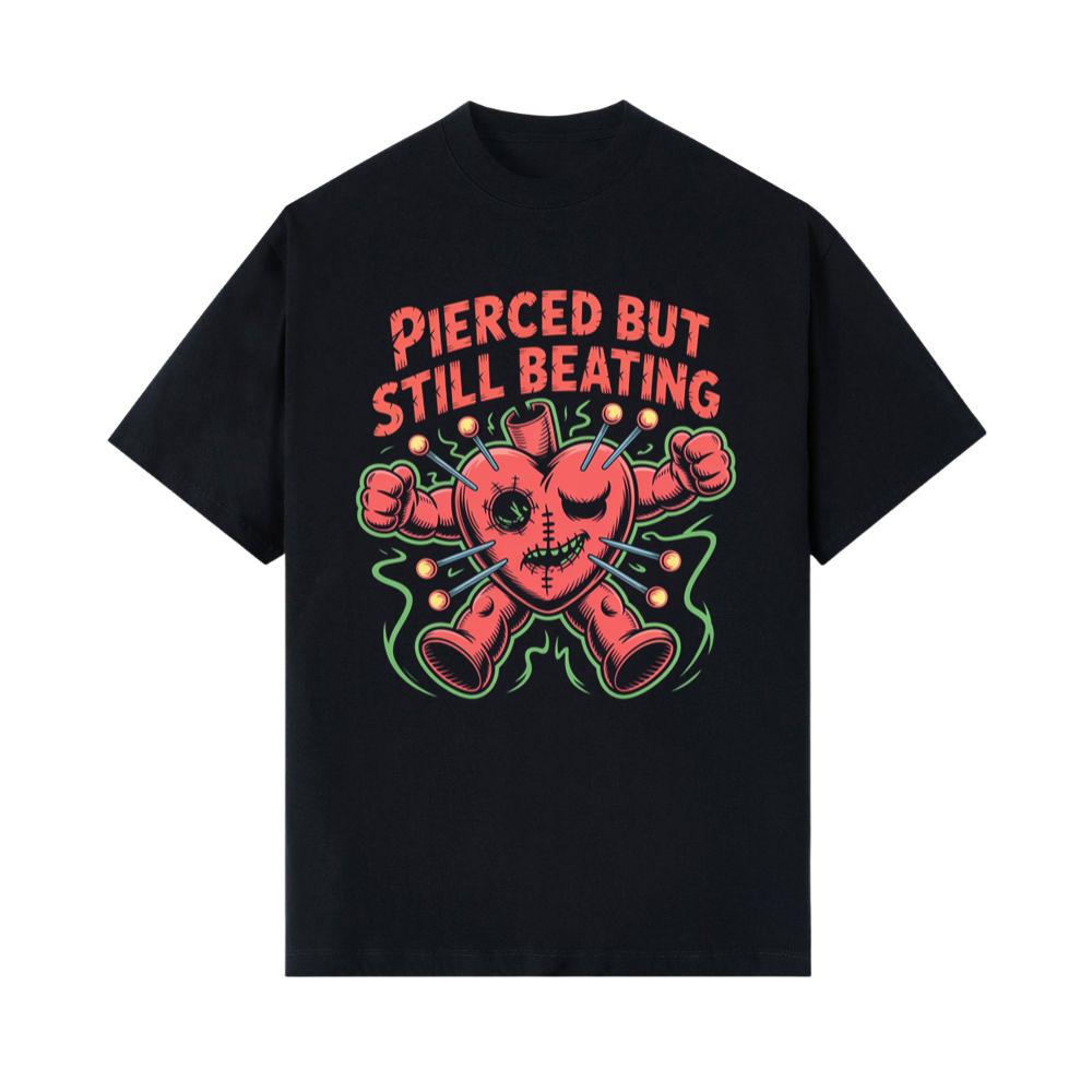 Pierced But Still Beating Heart Graphic T-Shirt