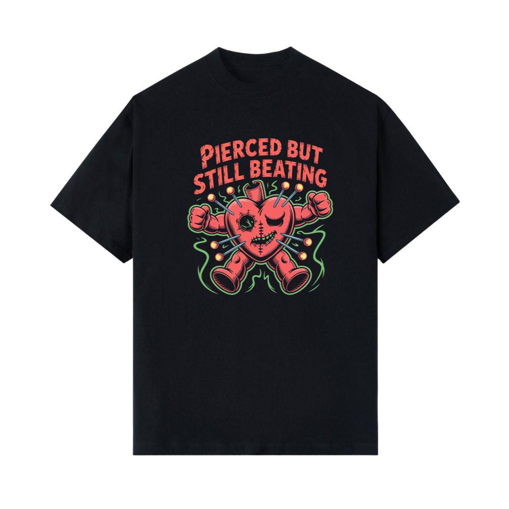 Pierced But Still Beating Heart Graphic T-Shirt