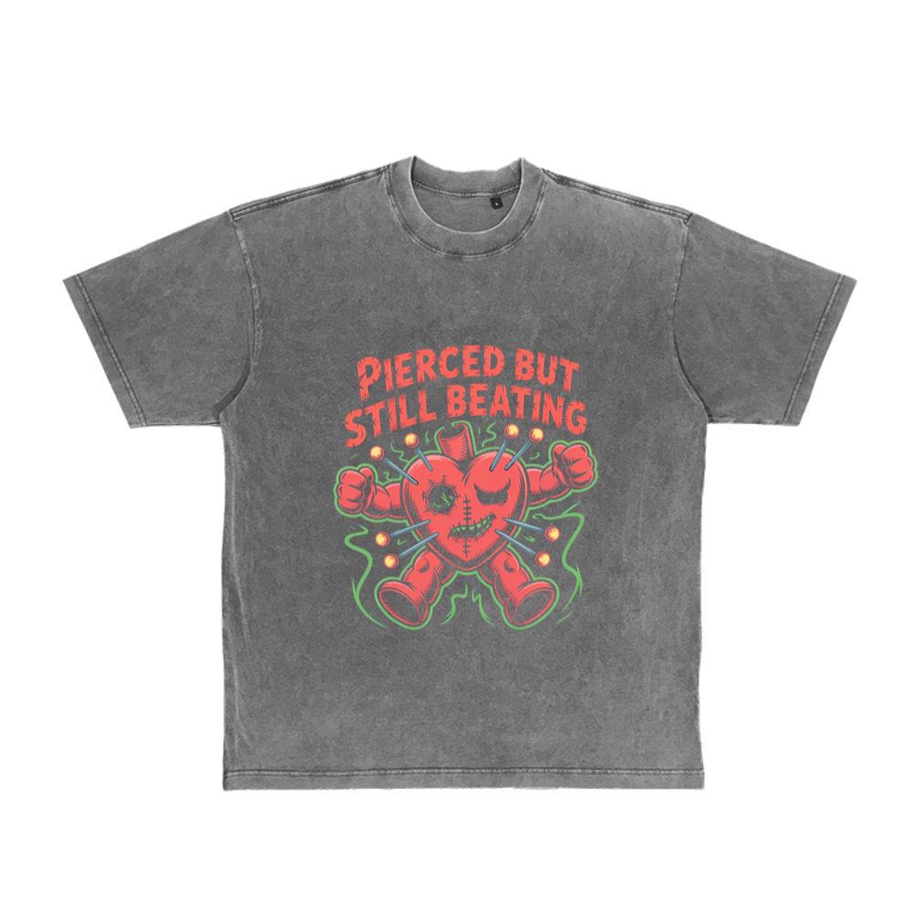 Pierced But Still Beating Heart Graphic T-Shirt