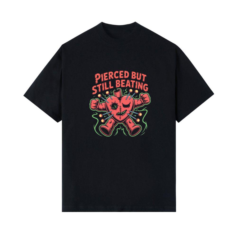 Pierced But Still Beating Heart Graphic T-Shirts