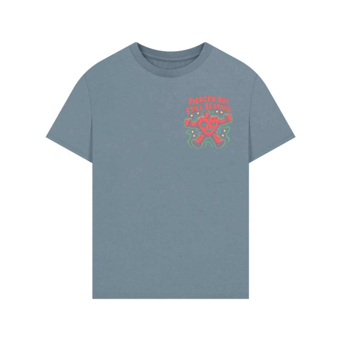 Pierced But Still Beating Heart Graphic TShirts Enterthefit