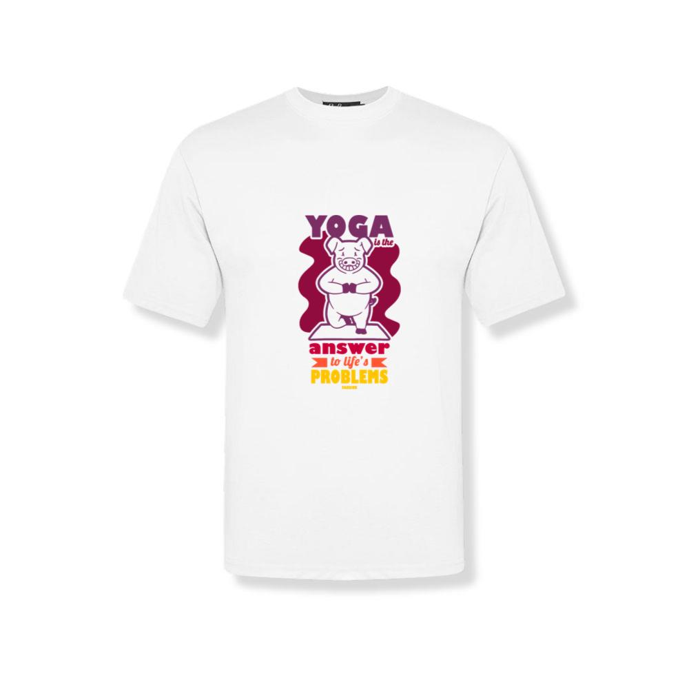 Pig animal piglet farm funny gift_1 T-Shirts
