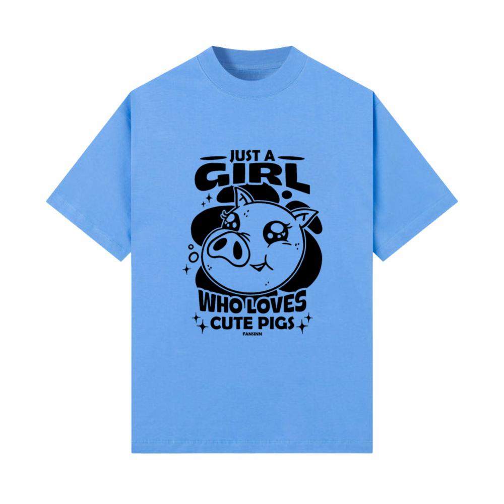 Pig animal piglet farm funny gift_2 T-Shirt
