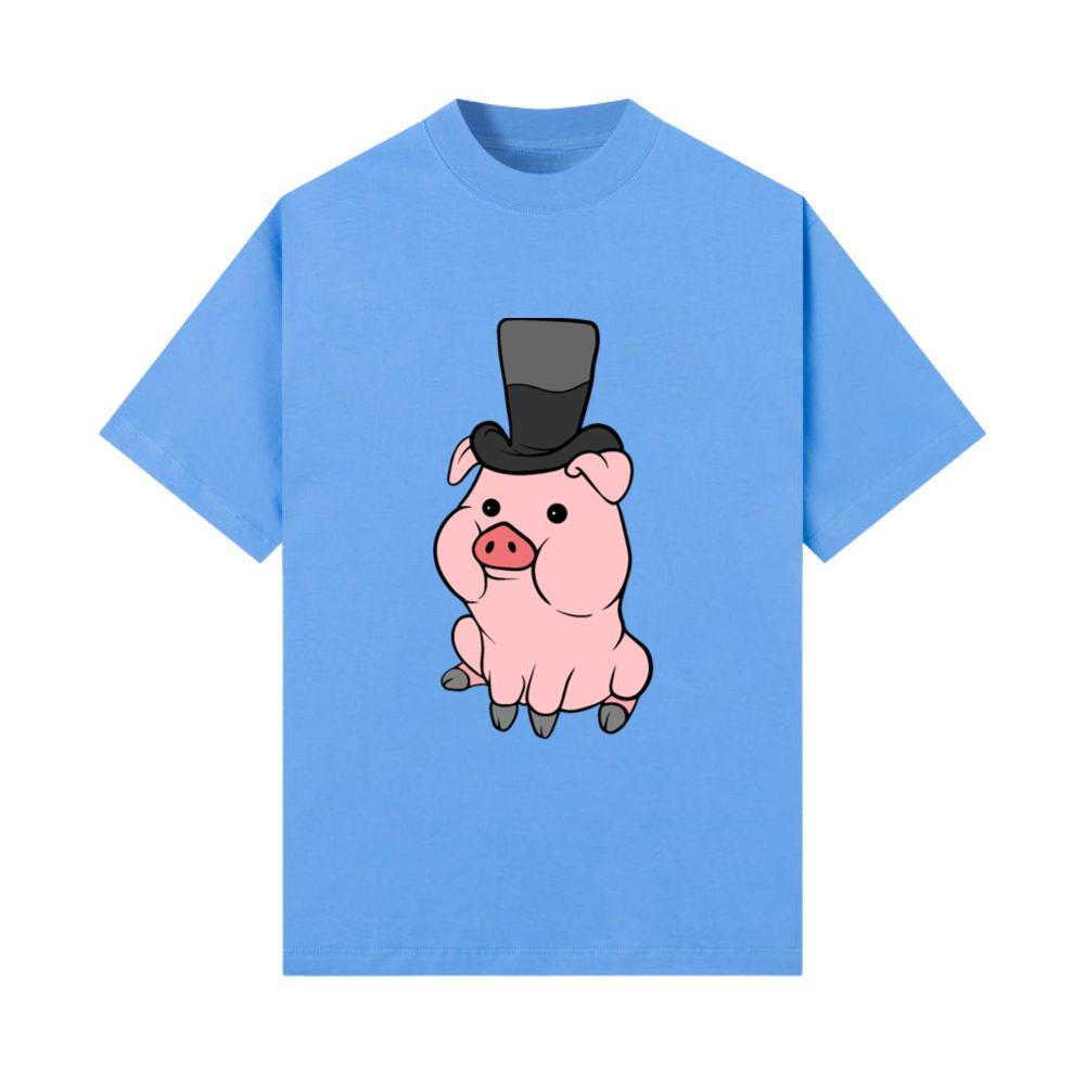 Pig Cute Cartoon Clipart Character Animal Gifts T-Shirt