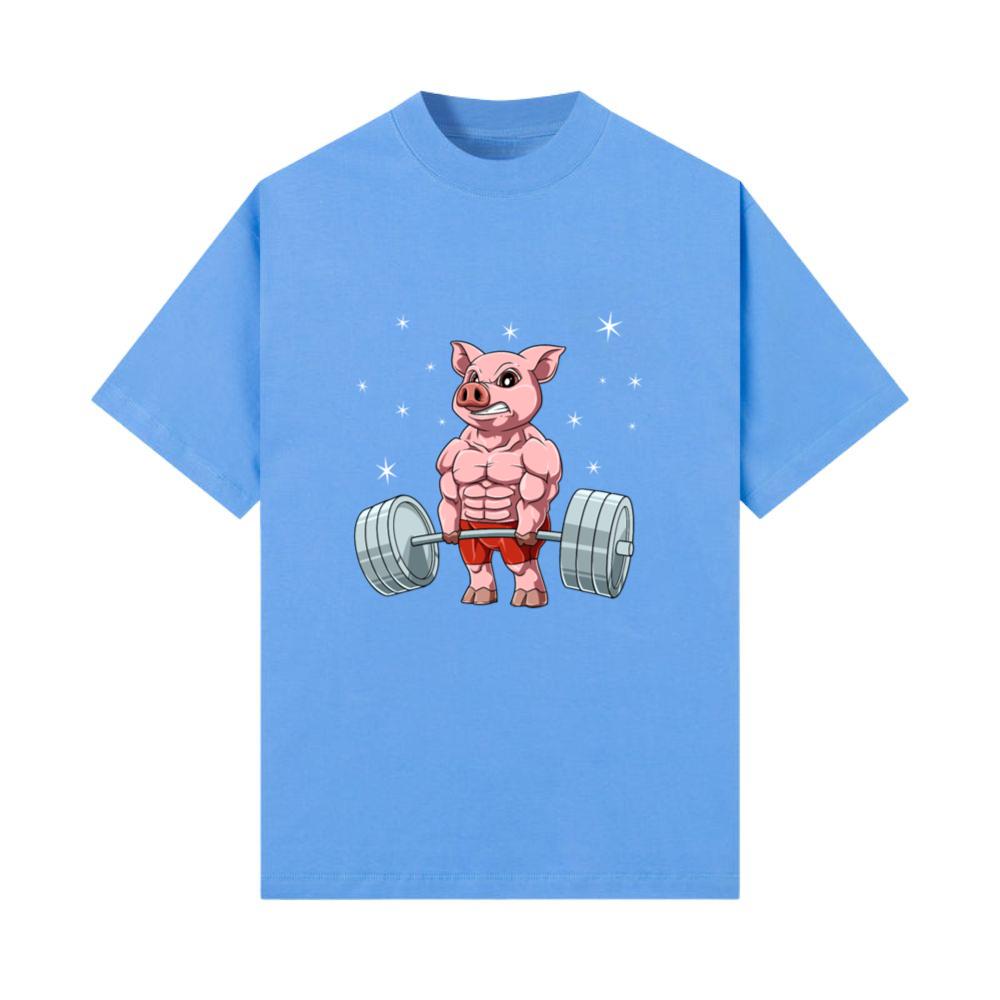 Pig Weightlifting Fitness Gym for a animal lover T-Shirt