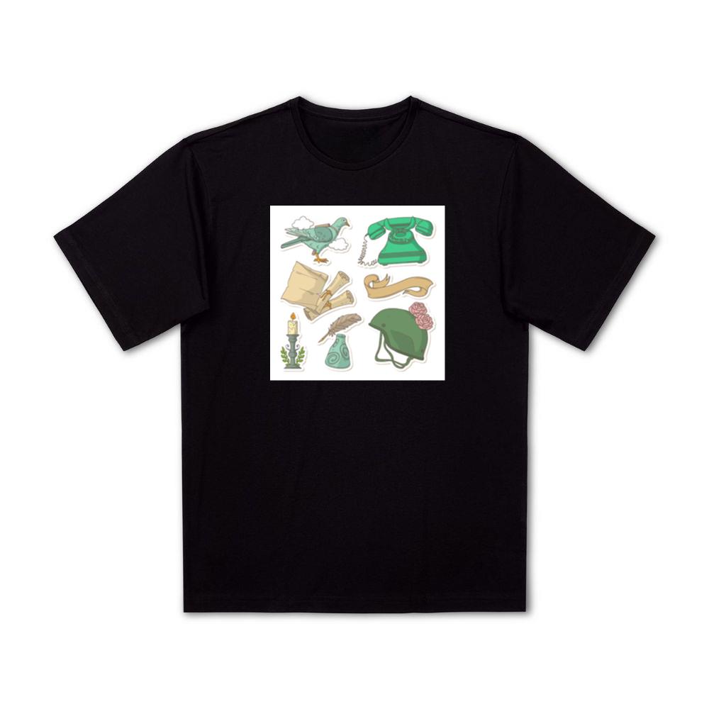 Pigeon, Phone, and Helmet Stickers T-Shirts