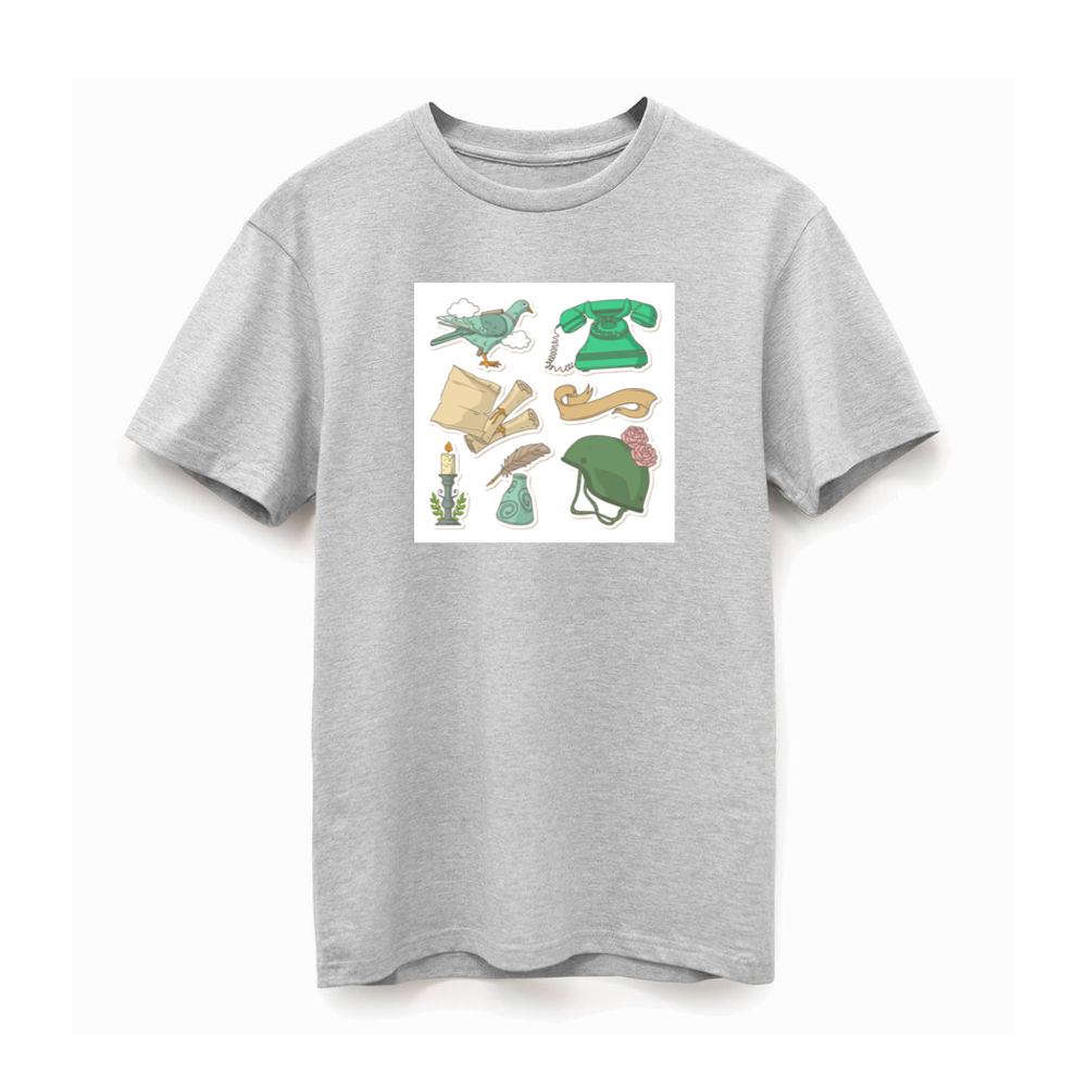 Pigeon Phone and Helmet Stickers TShirts Pagetees