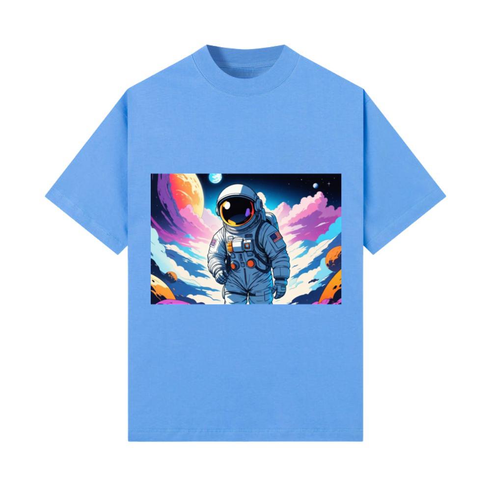 pikaso texttoAstronaut Chill Vibes Anime Art Comic T-Shirt