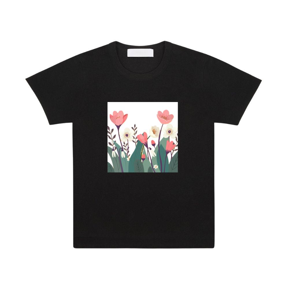 Pink and White Blooms TShirts Daisysay