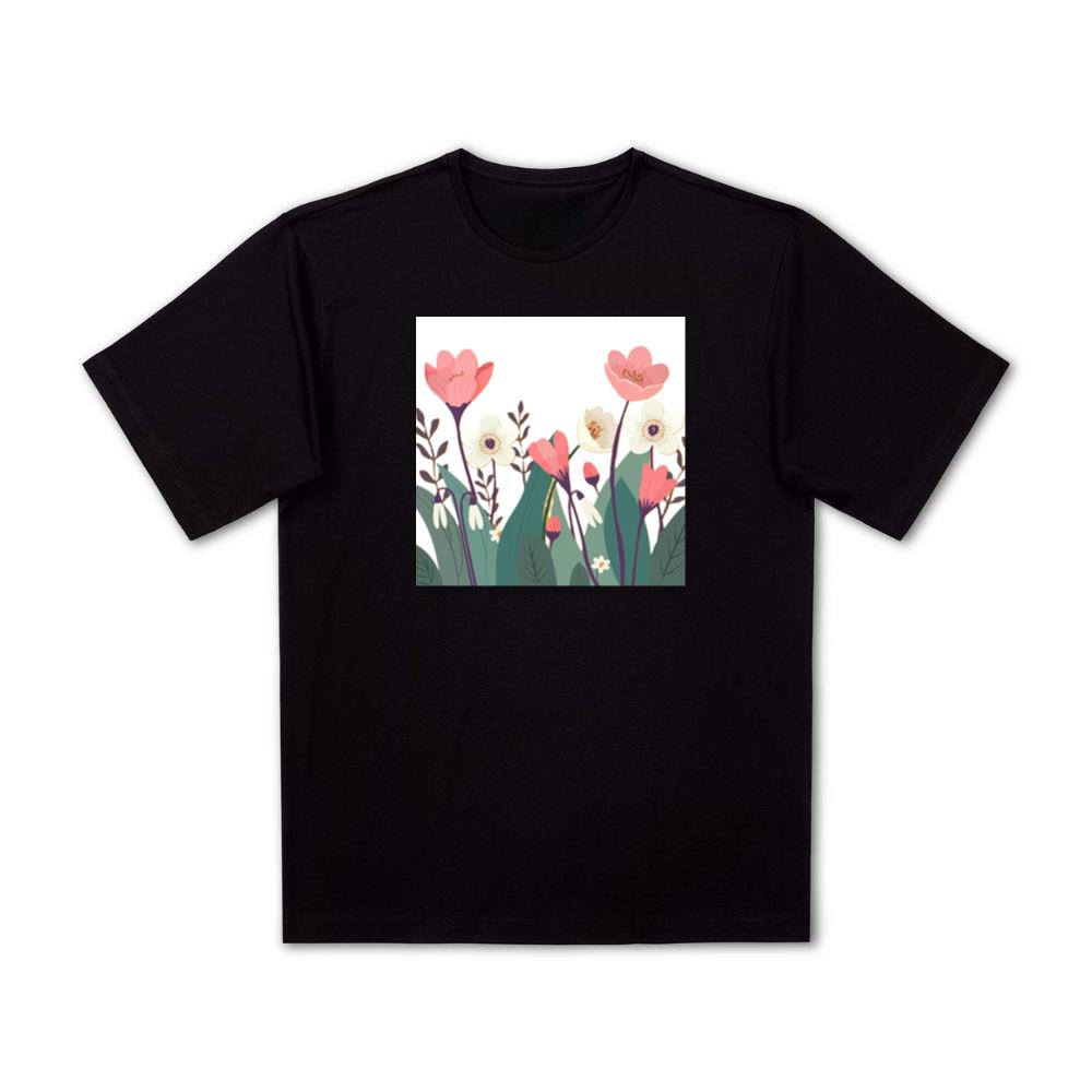 Pink and White Blooms T-Shirts