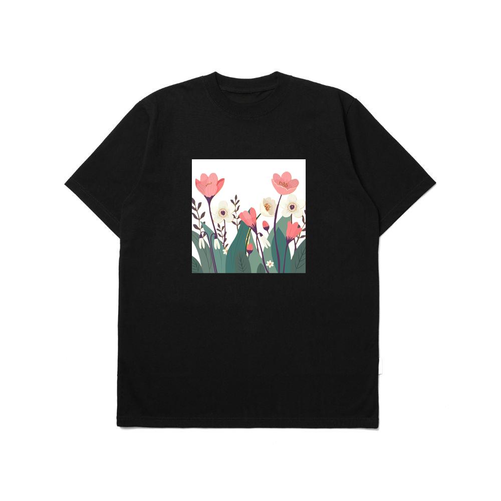 Pink and White Blooms T-Shirts
