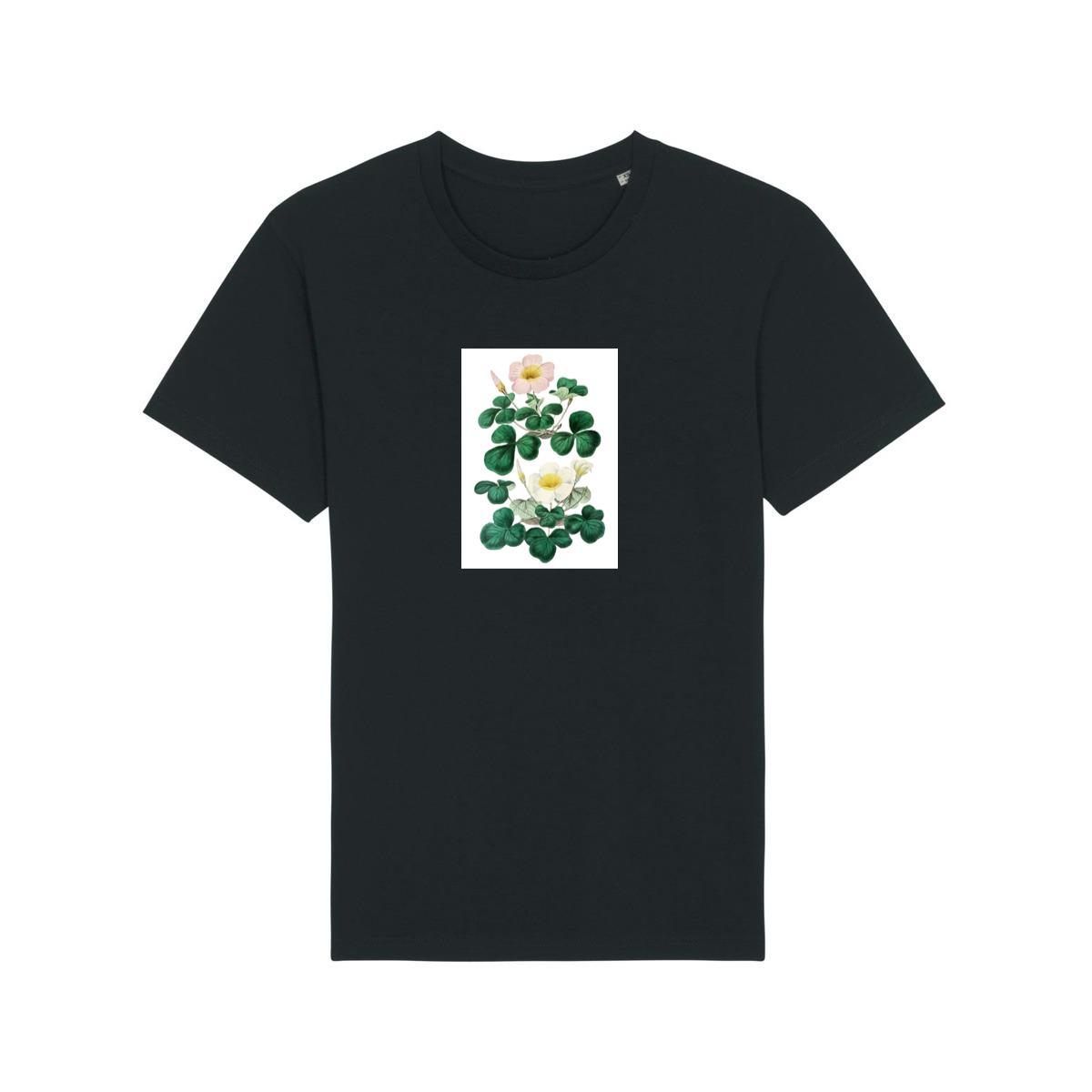Pink and White Oxalis Blossoms T-Shirts