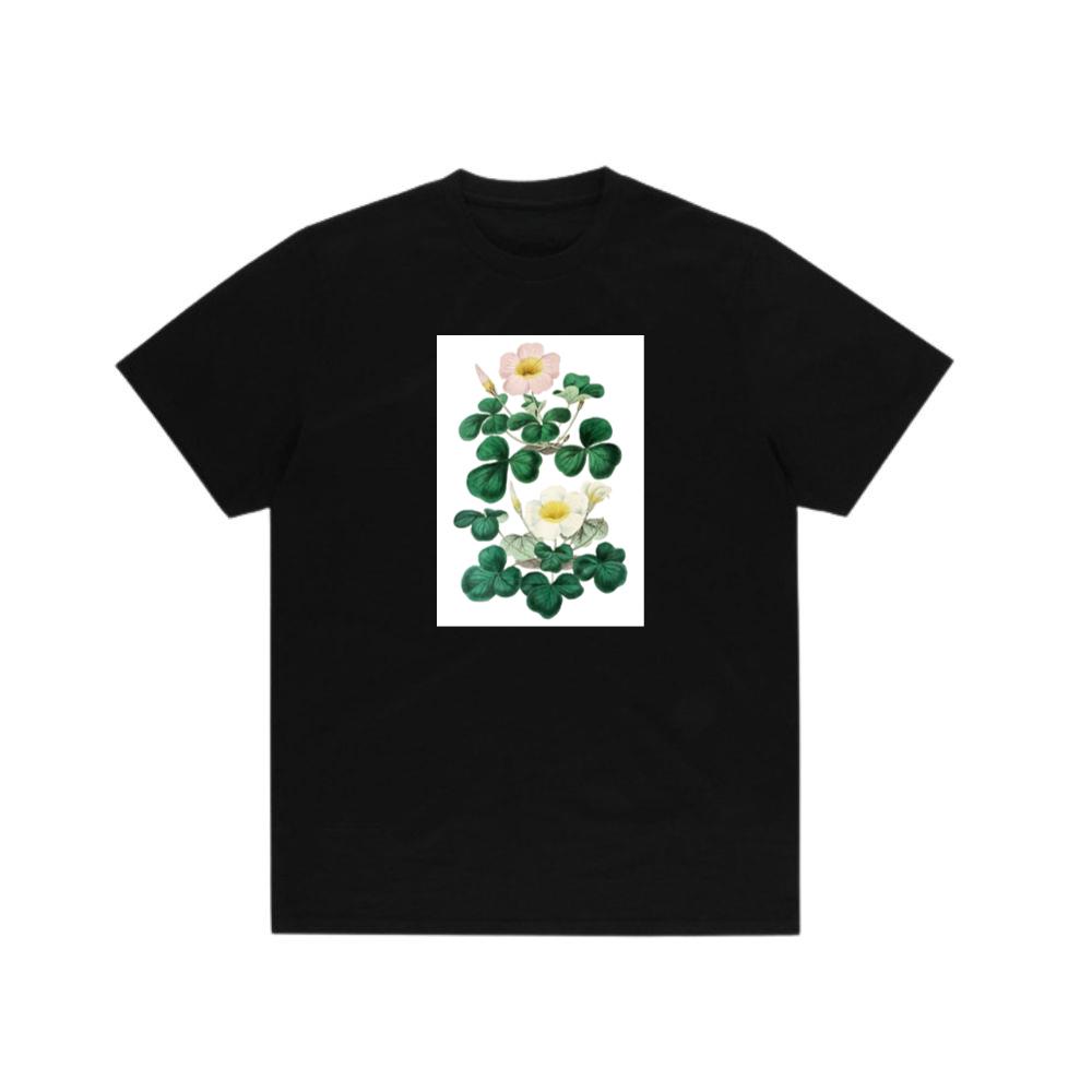 Pink and White Oxalis Blossoms T-Shirts