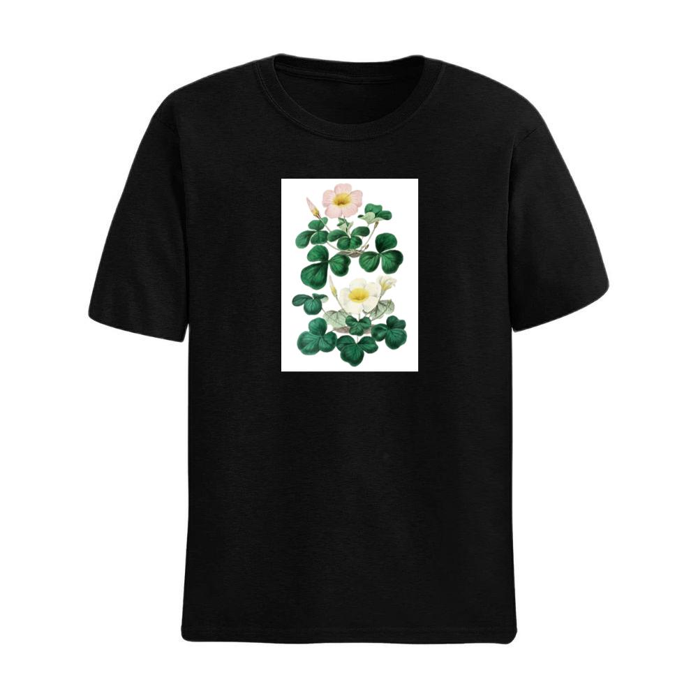 Pink and White Oxalis Blossoms T-Shirts