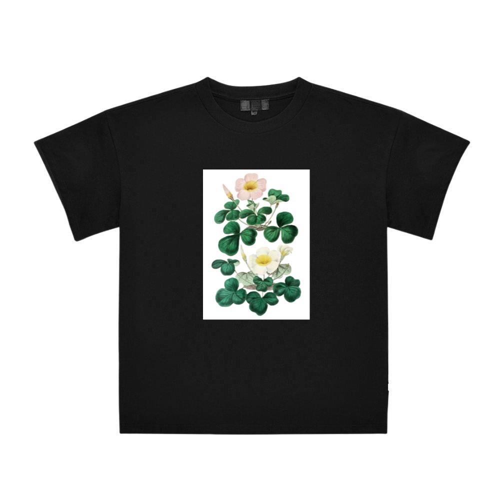 Pink and White Oxalis Blossoms T-Shirts