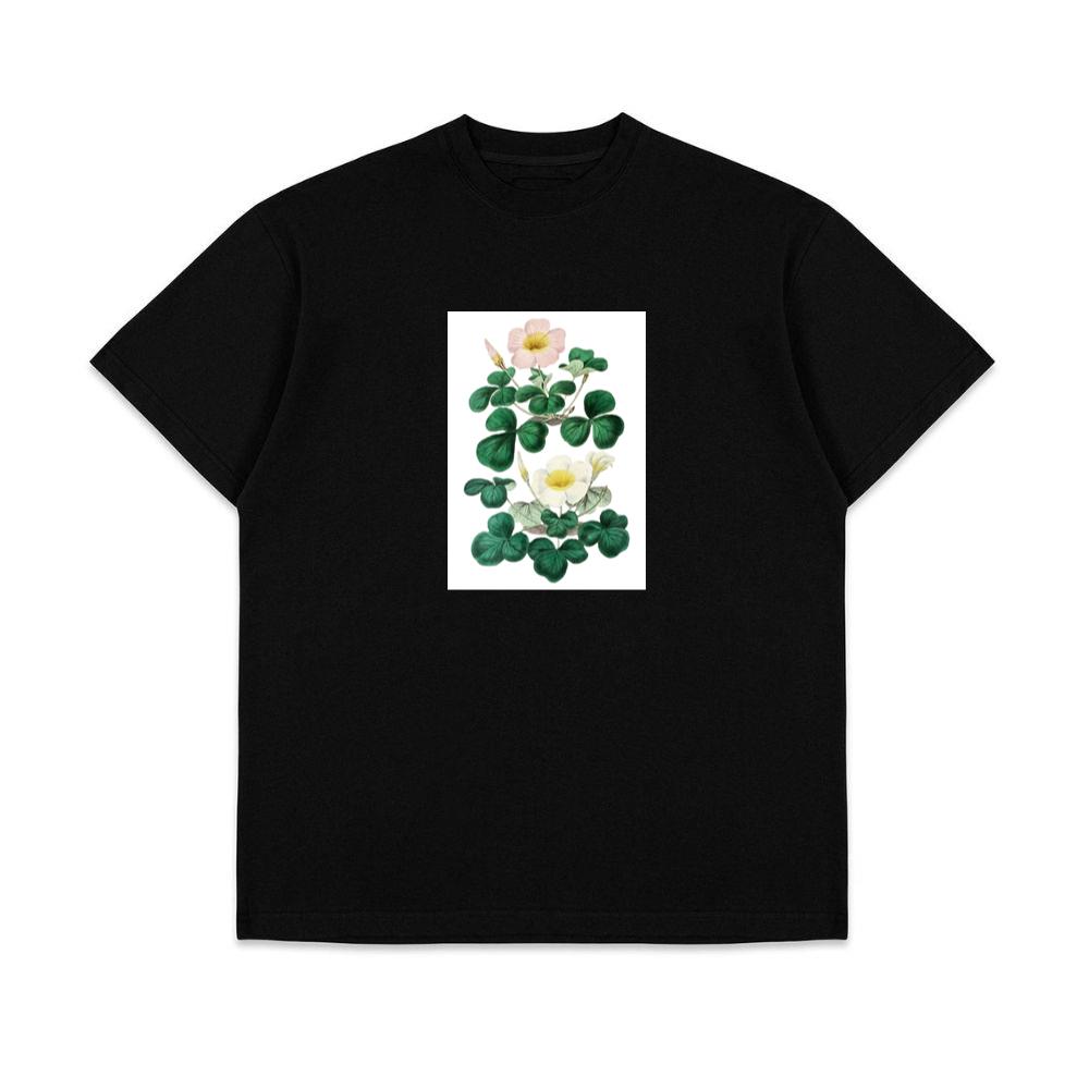Pink and White Oxalis Blossoms T-Shirts