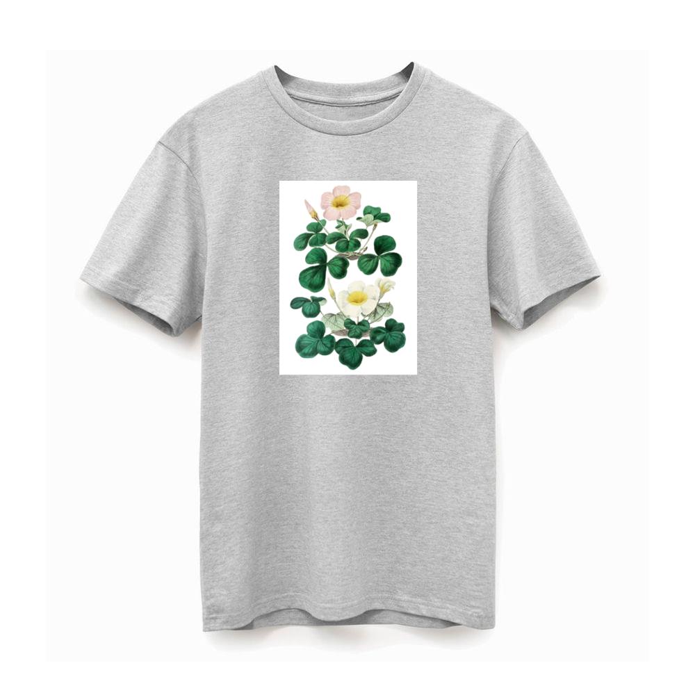 Pink and White Oxalis Blossoms TShirts Pagetees