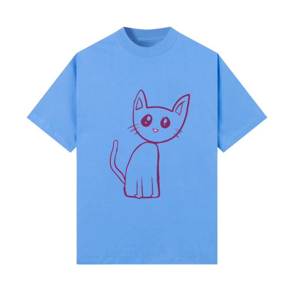 pink cat animal pet T-Shirt