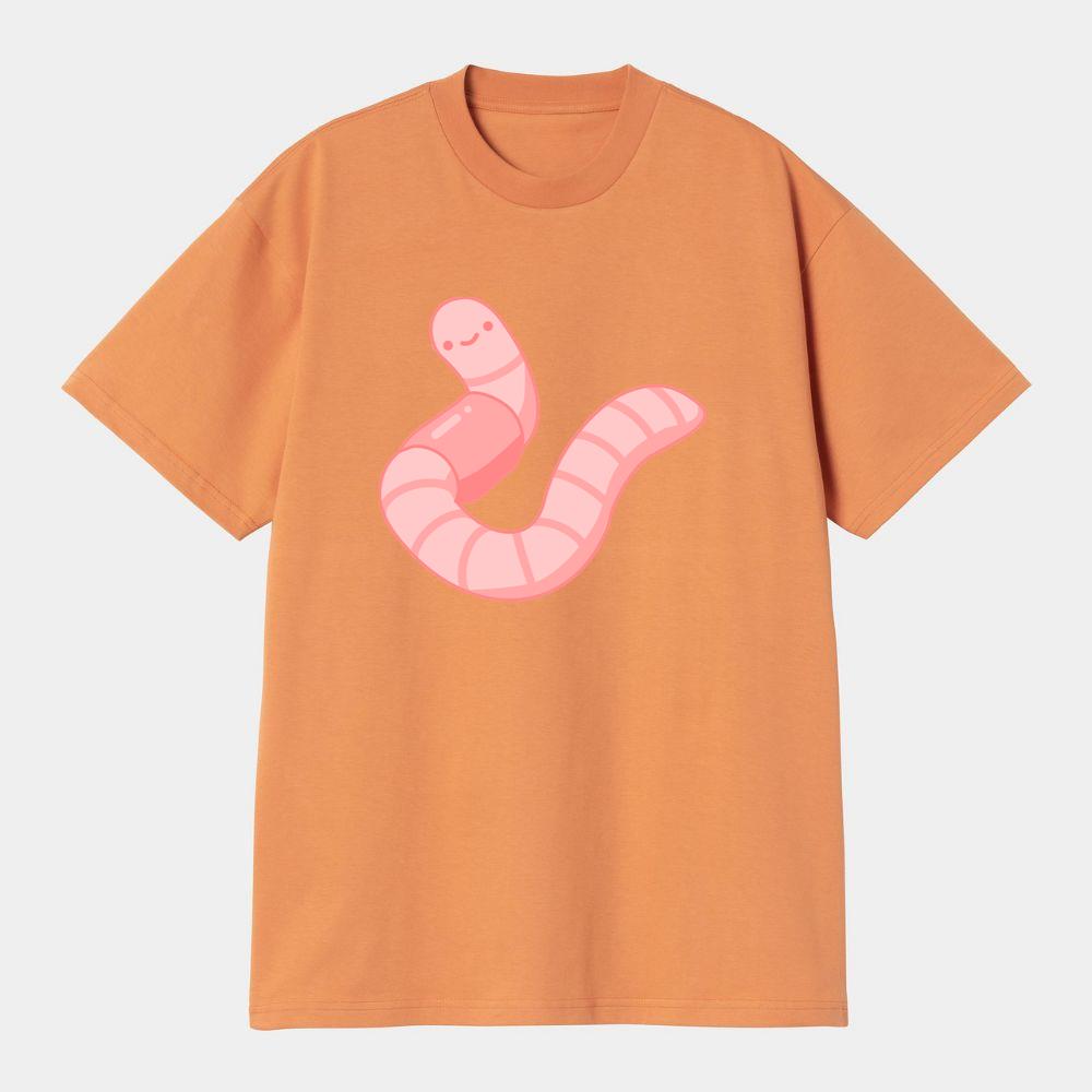 Pink Earthworm T-Shirts