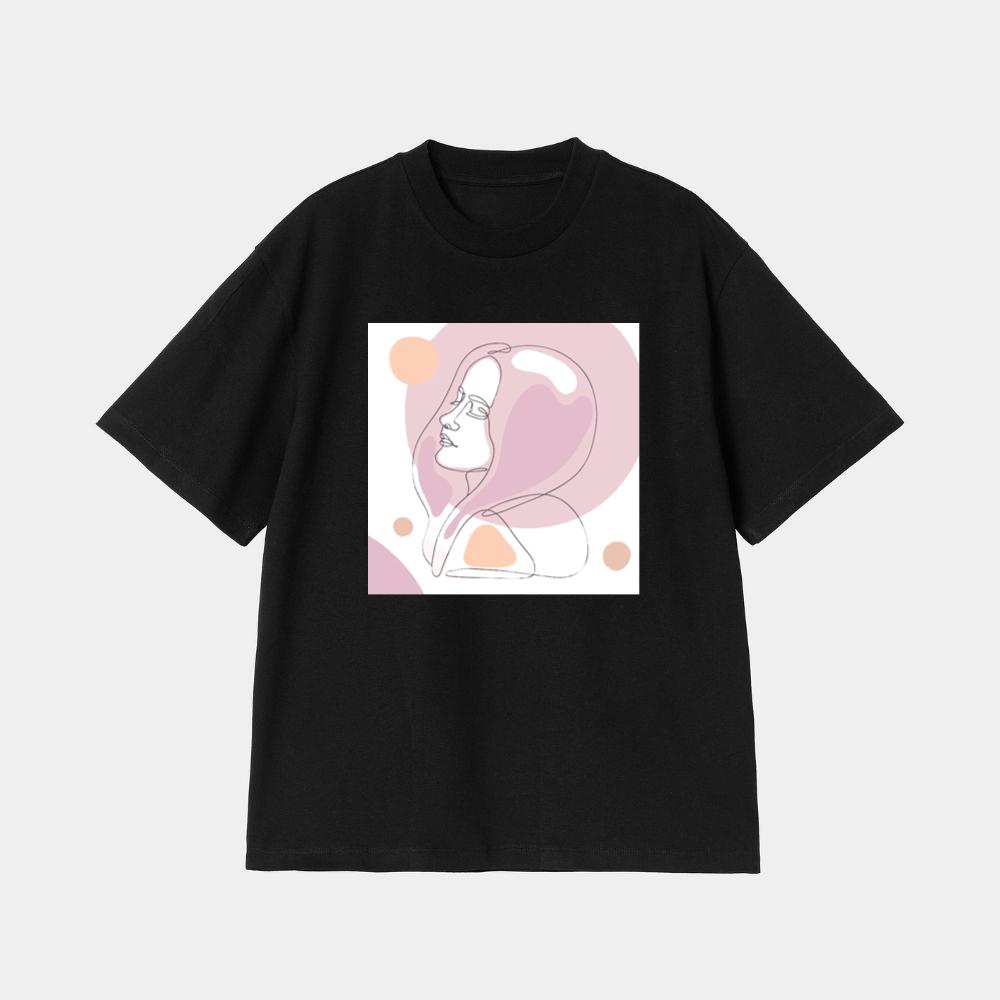 Pink Tone Woman T-Shirt