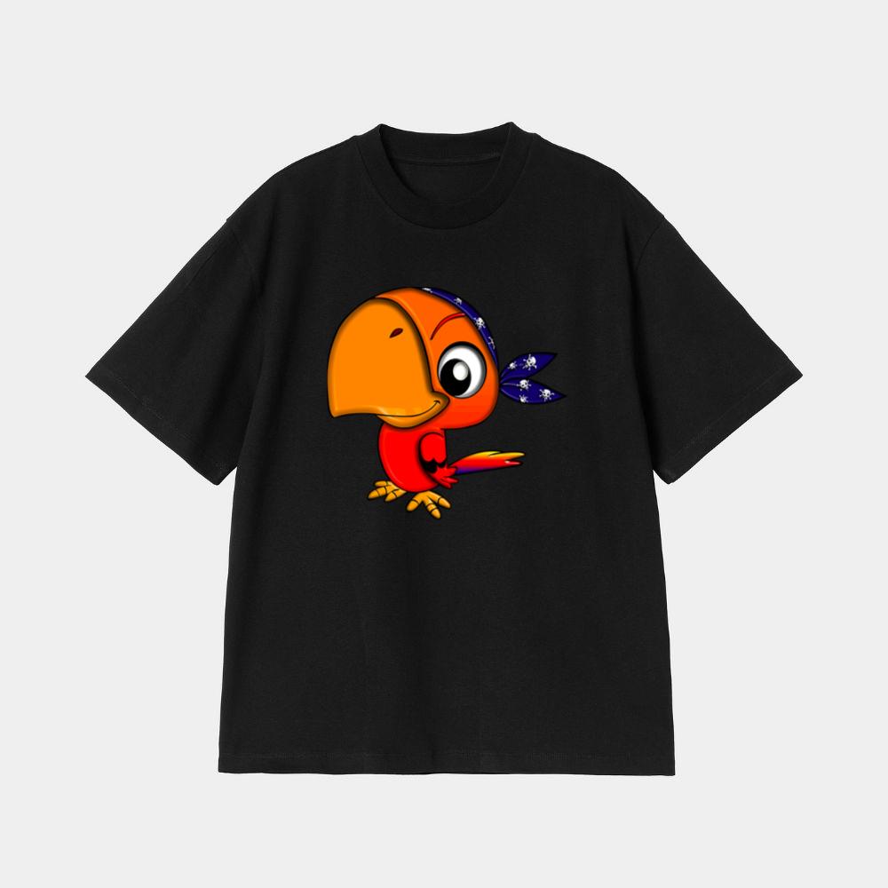 Pirate Parrot With Big Beak T-Shirt