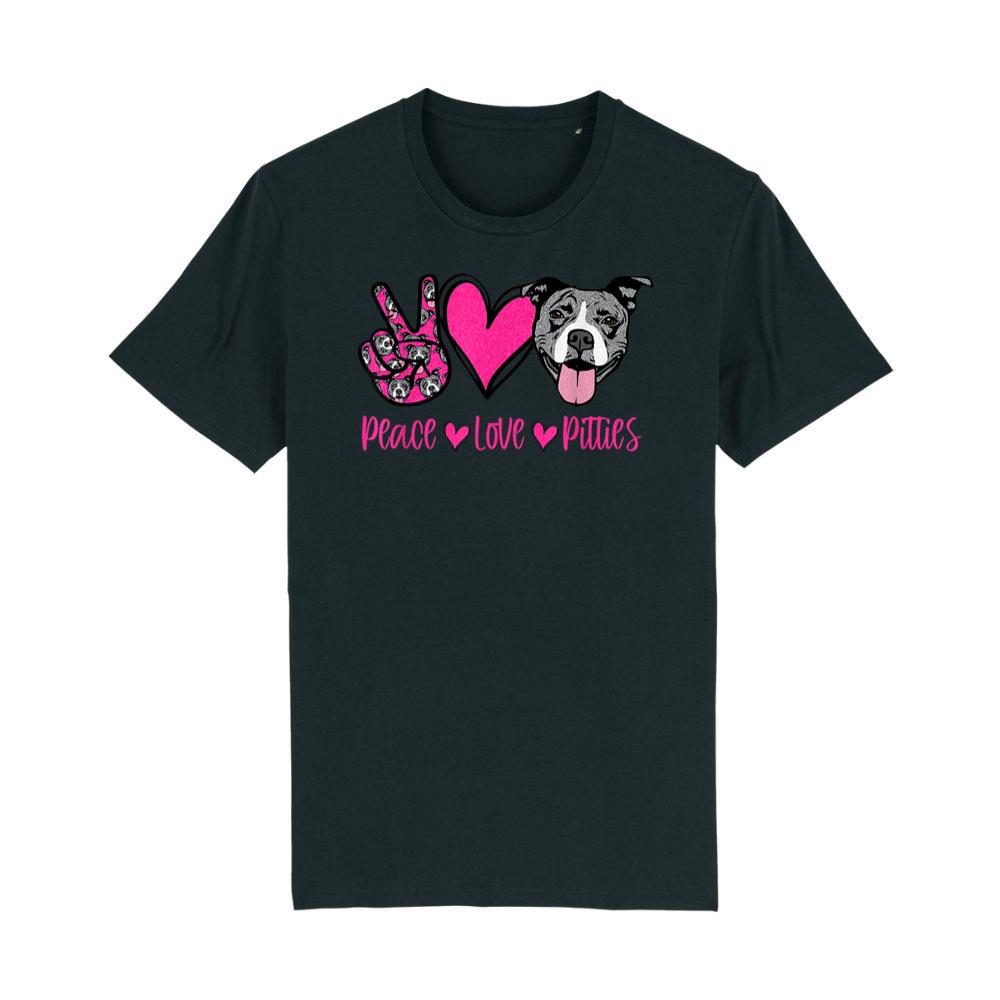 Pit Bull Lives Matter Pittie Puppy Dog Mom Ladies Pitbull T-Shirt