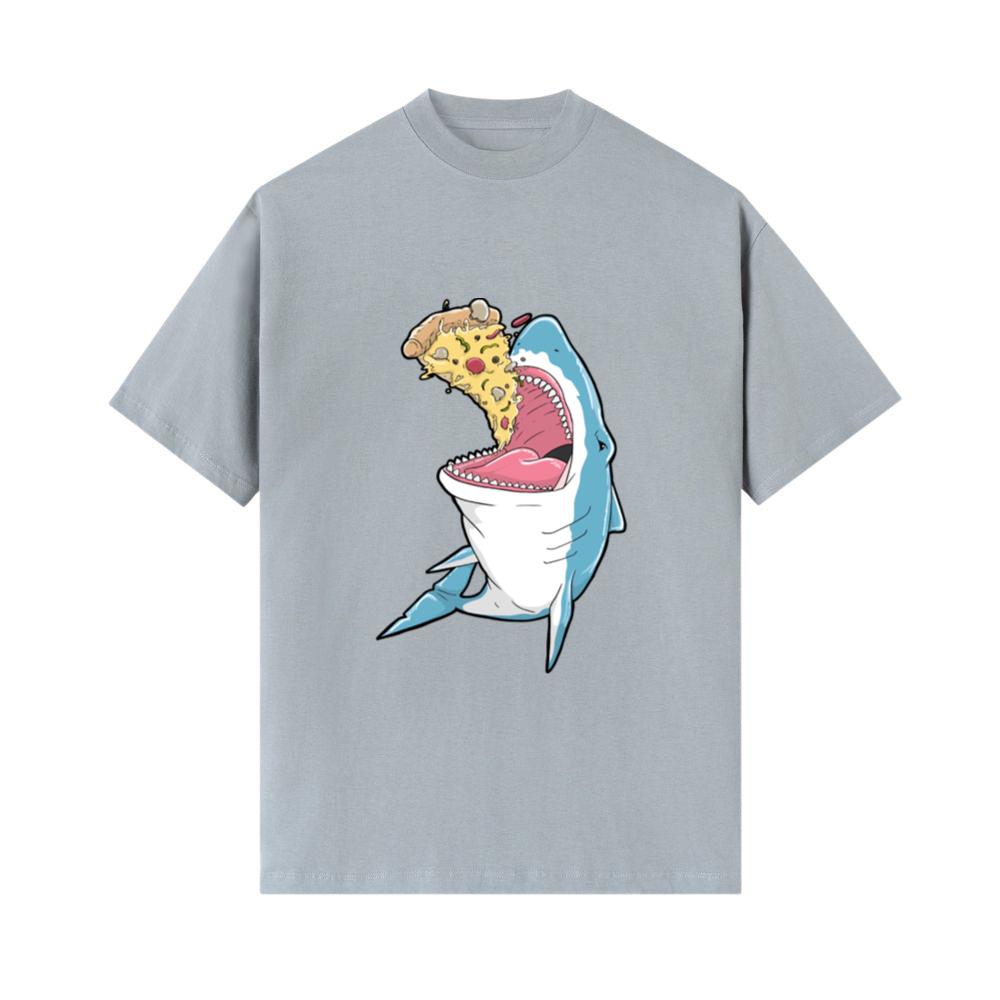 Pizza Shark Anime Kawaii T-Shirts