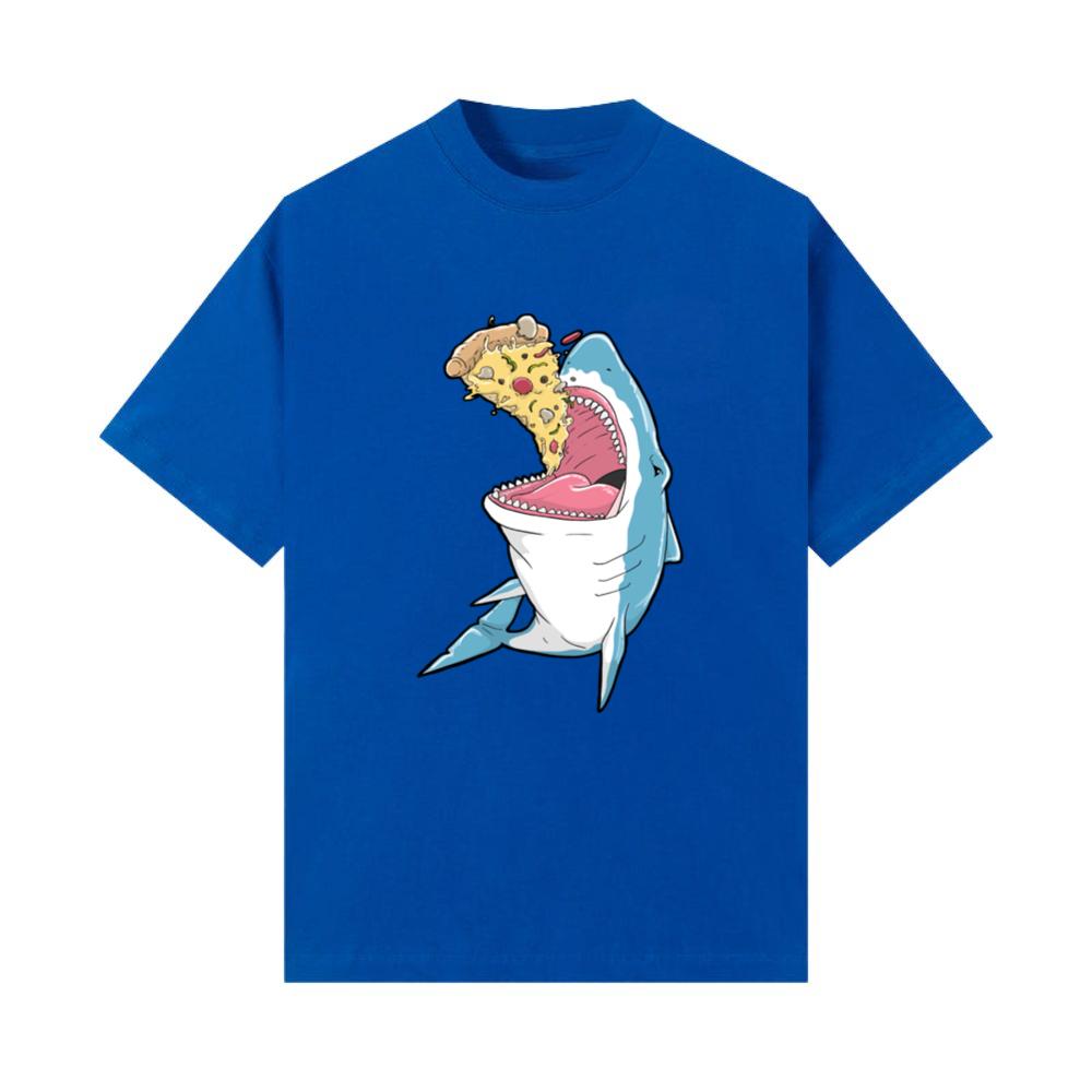 Pizza Shark Anime Kawaii T-Shirts