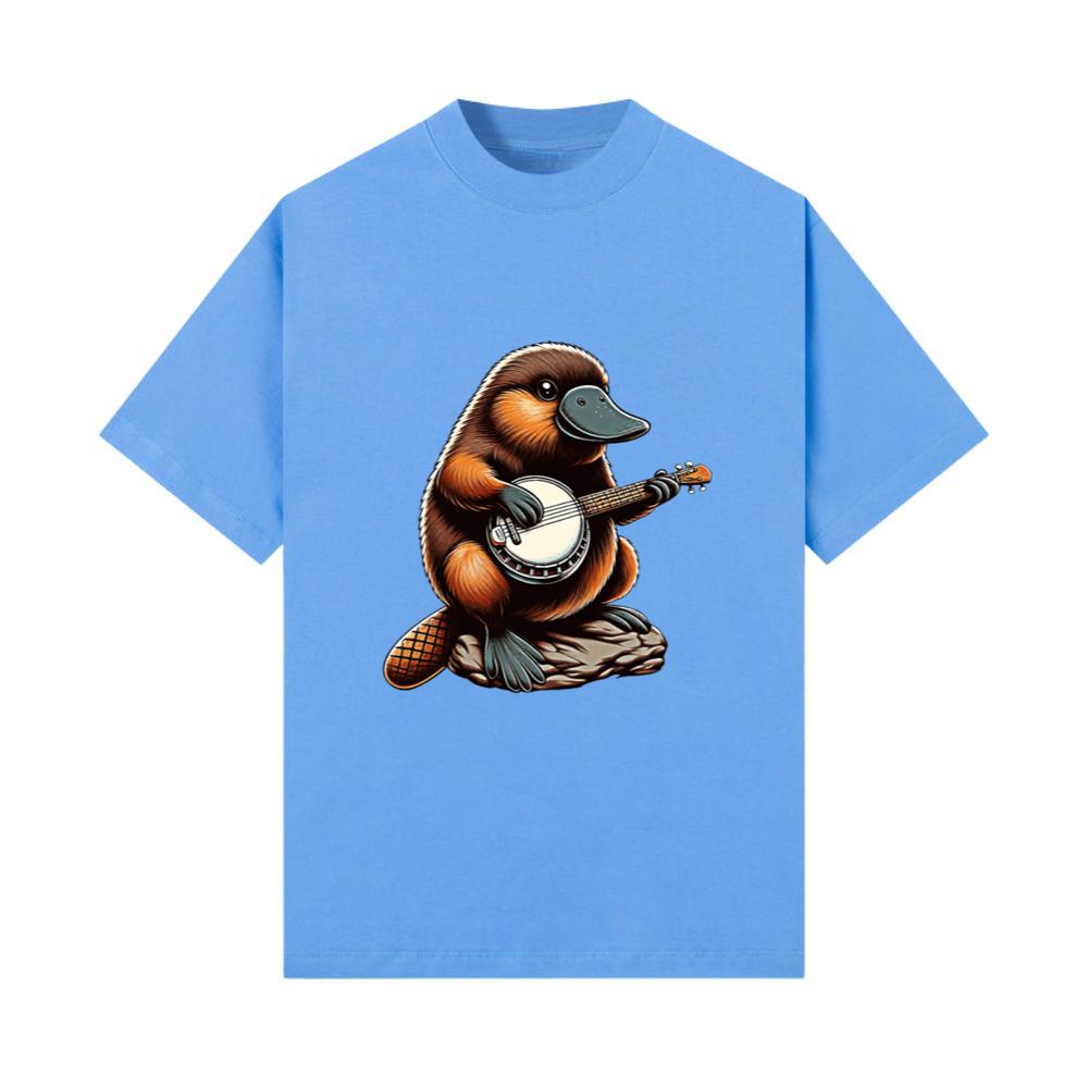Platypus Animal Bluegrass Banjo Player T-Shirts
