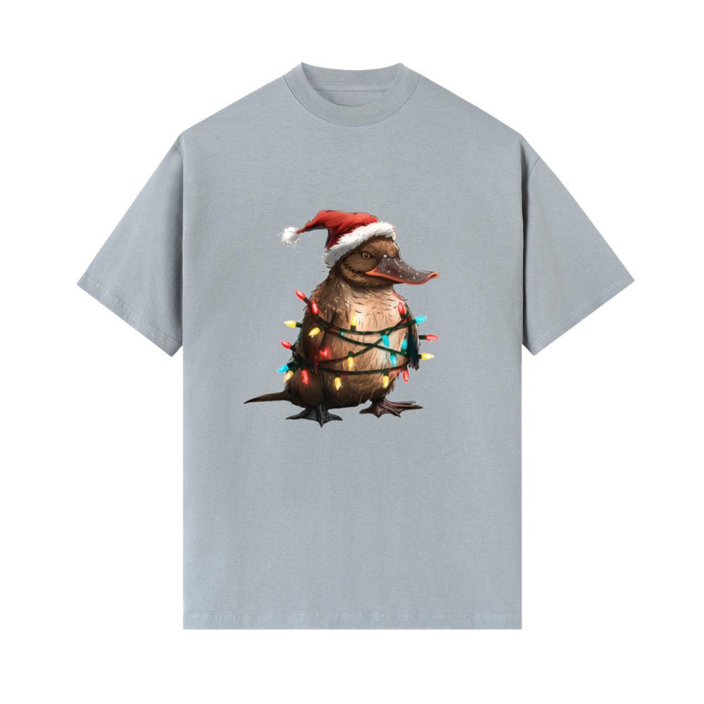 Platypus Animal Christmas Hat Xmas T-Shirts