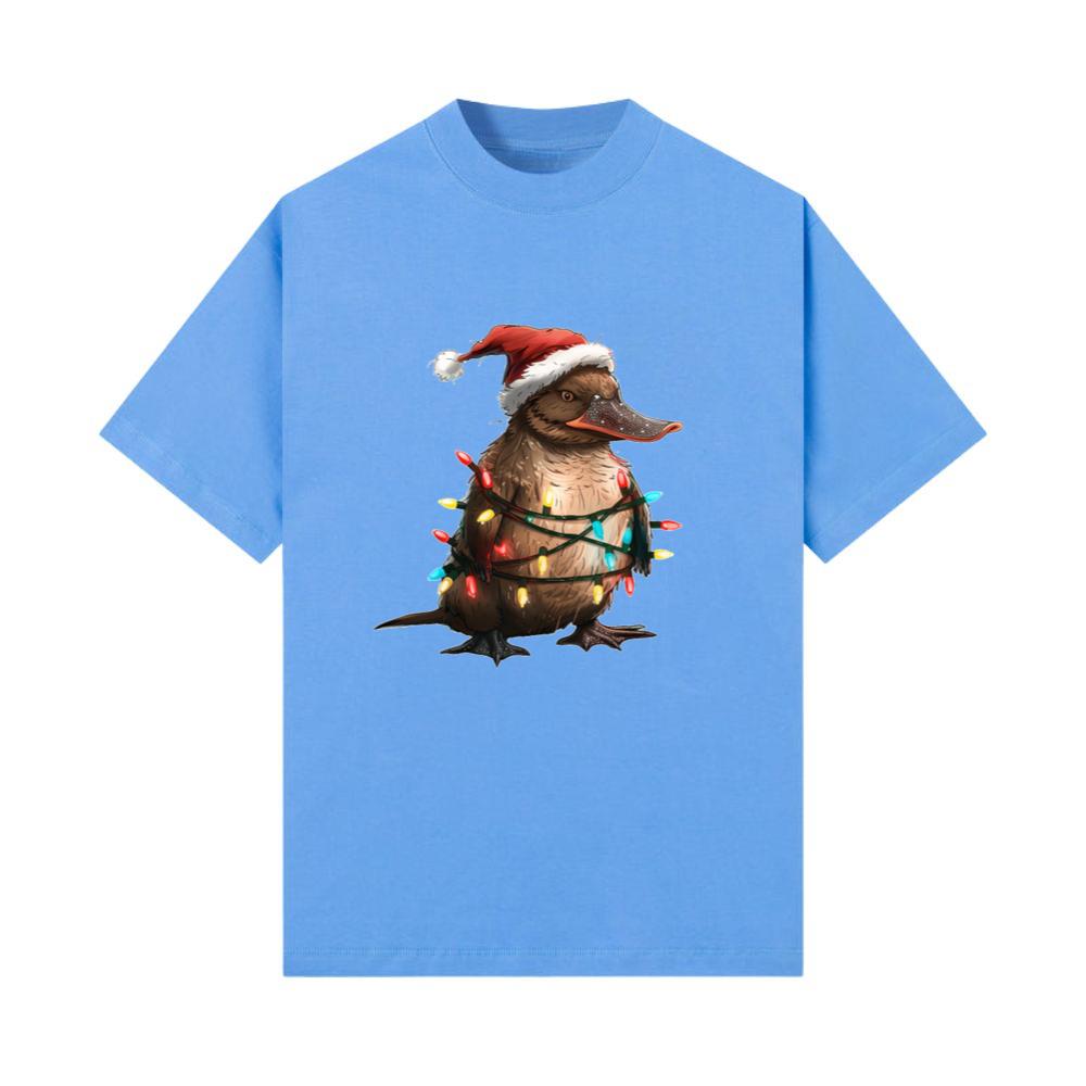 Platypus Animal Christmas Hat Xmas T-Shirts