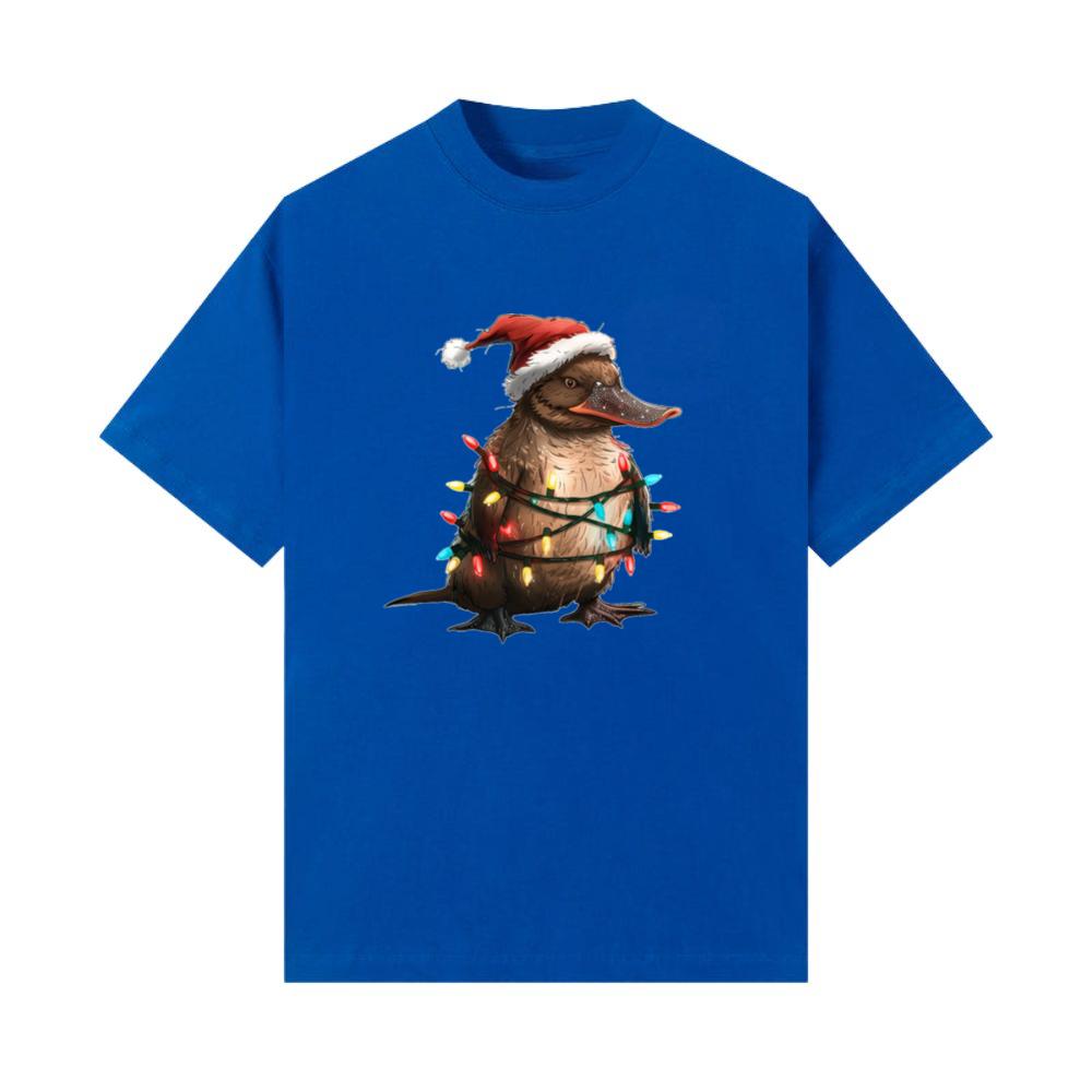 Platypus Animal Christmas Hat Xmas T-Shirts