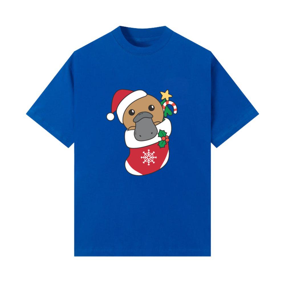 Platypus Christmas Snow Winter Animals T-Shirts