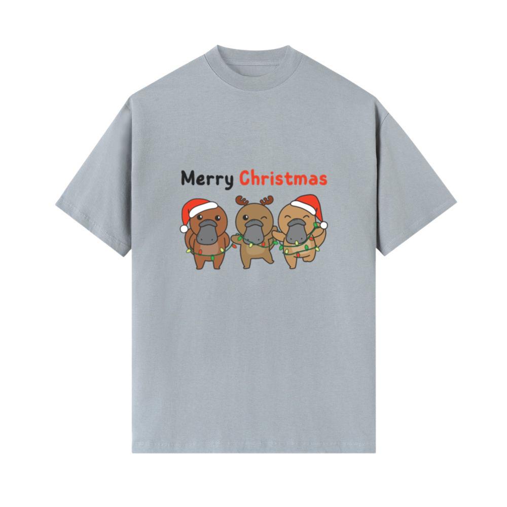 Platypus Christmas Winter Animals Platypus_2 T-Shirts