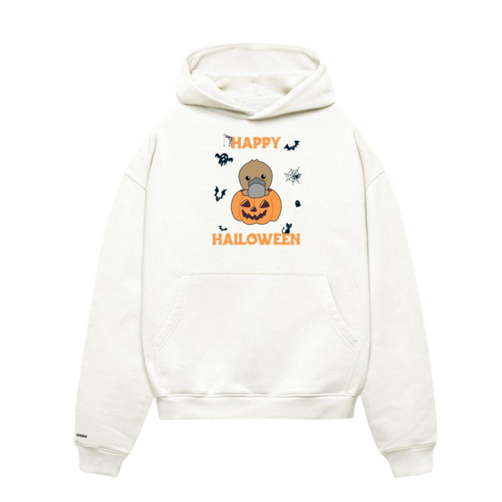 platypus In Pumpkin Sweet Animals Happy Halloween Hoodie