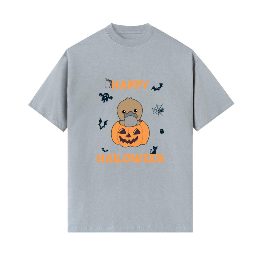 platypus In Pumpkin Sweet Animals Happy Halloween T-Shirts