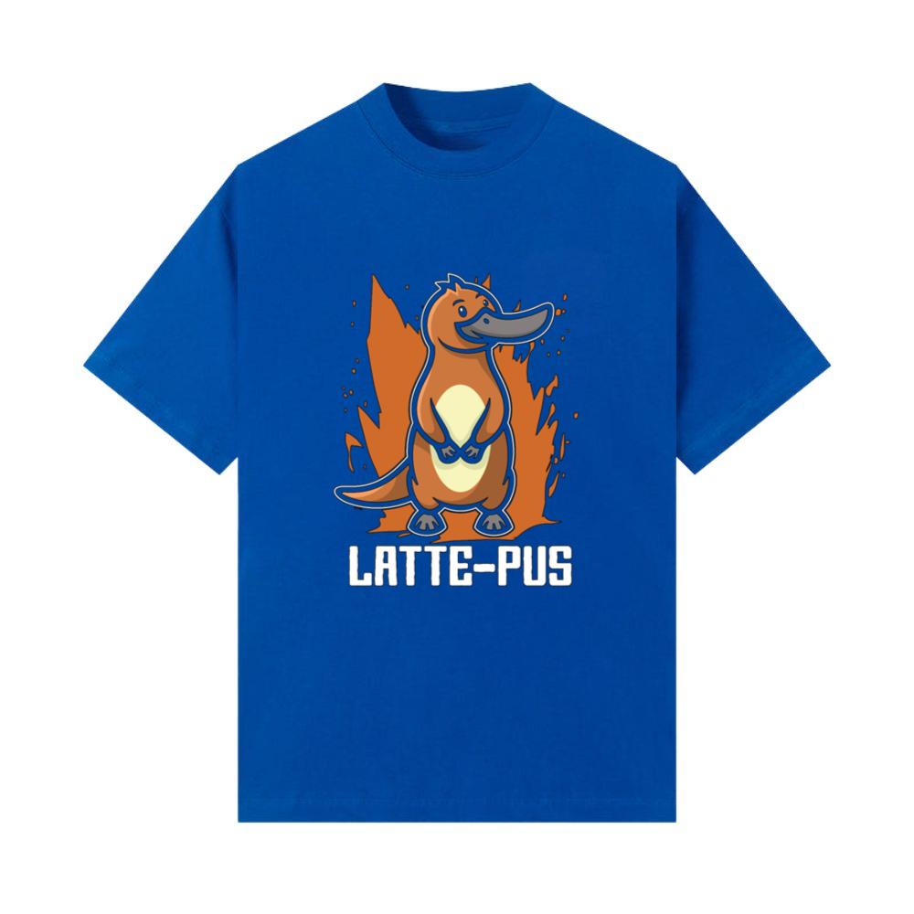 Platypus Latte-Pus Australian Wildlife Animals T-Shirts