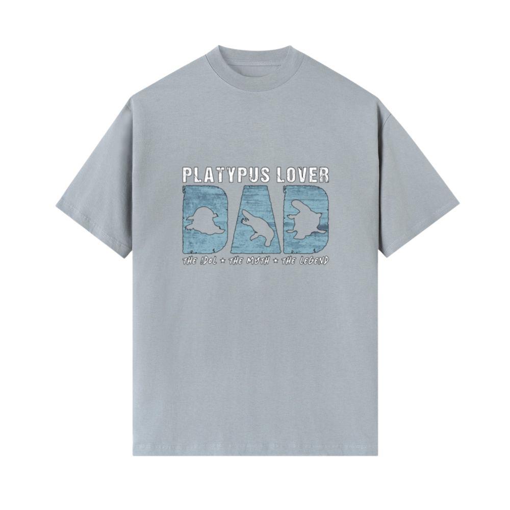 Platypus Lover Dad The Idol The Myth Animal Lover T-Shirts