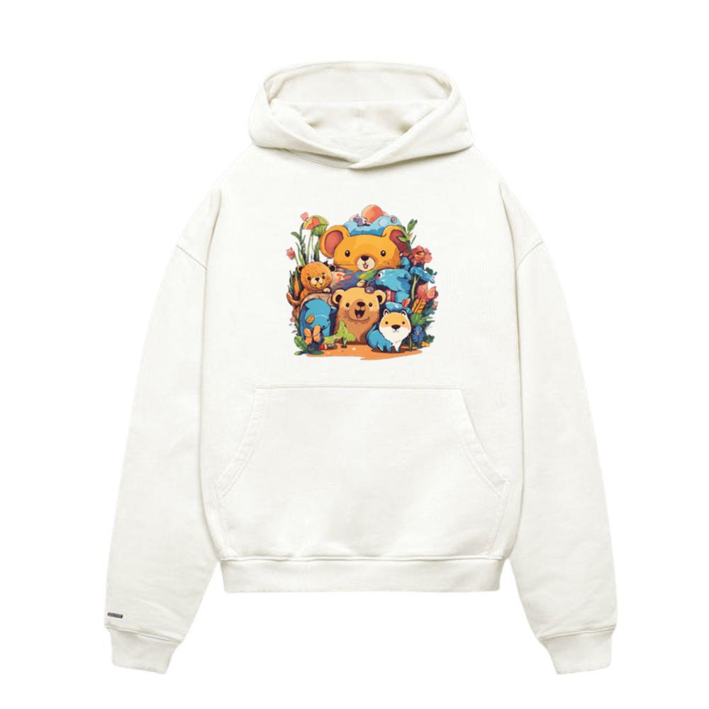 Playful kids animal tshirt design Hoodie