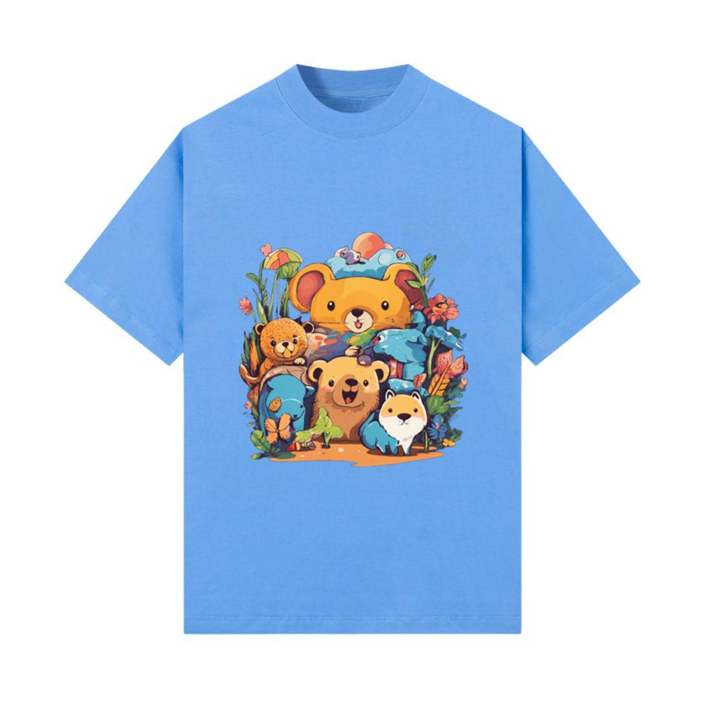 Playful kids animal tshirt design T-Shirt