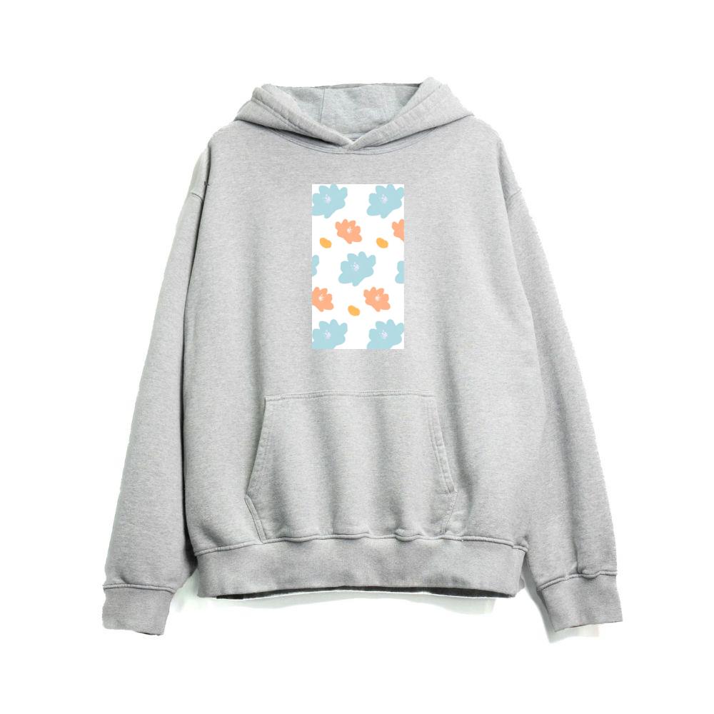 Playful Petals in Primary Tones Hoodies